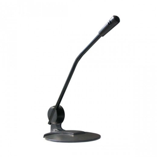 Ewent Microfono Multimedia - Jack de 3.5mm - Cable de 1.8m - Color Negro