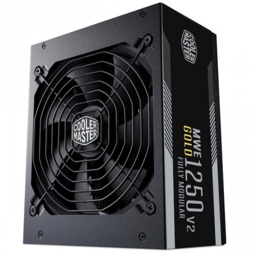 Cooler Master Fuente de Alimentacion 80 Plus Gold 1250W ATX 3.1 - PFC Activo - Ventilador 120mm