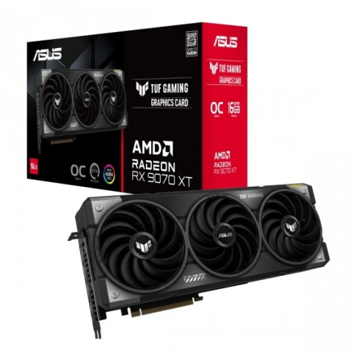 Asus TUF Gaming Radeon RX 9070 XT OC Tarjeta GrÃ¡fica 16GB GDDR6