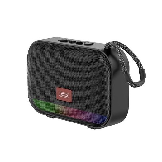 XO F66 Altavoz Bluetooth - 5W - USB y MicroSD - RGB - Color Negro