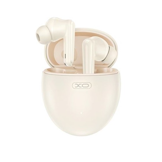 XO G26 Auriculares Bluetooth 5.3 - TWS - Cancelacion de Ruido ENC+ANC - Color Beige