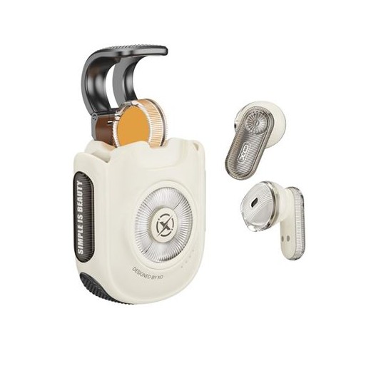 XO G39 Auriculares - Bluetooth 5.3 - TWS - Cancelacion de Ruido - Control Remoto para tus Videos y Fotos - Color Blanco