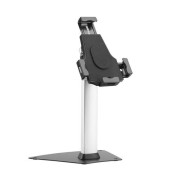 Aisens Soporte Antirobo de Sobremesa Ajustable (1 Pivote) para Tablet - Color Negro