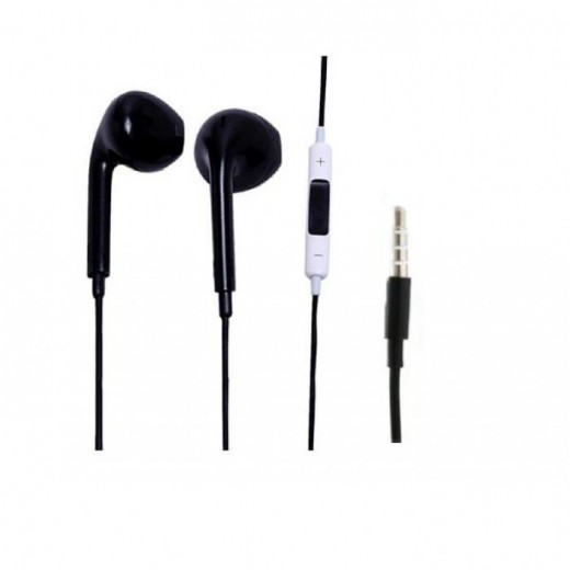 L-link auriculares con microfono earpods negro
