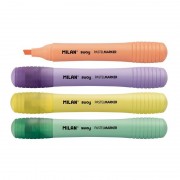 Marcadores fluorescentes milan sway sugar/ 4 unidades/ colores surtidos