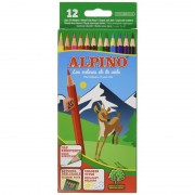 Lápices de colores alpino al010654/ 12 unidades