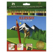 Lápices de colores alpino al010658/ 24 unidades