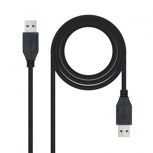 Nanocable Cable USB-A 3.0 Macho a USB-A Macho 3m