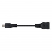 Nanocable Cable Micro USB 2.0 OTG Macho a USB-A Hembra 15cm