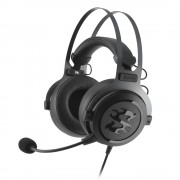 Sharkoon Skiller SGH3 Auriculares Gaming con Microfono Extraible - Drivers de 53mm - Tarjeta de Sonido Externa - Diadema Ajusta