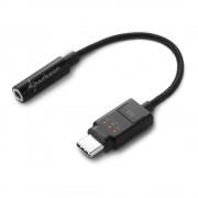 Sharkoon Mobile DAC Tarjeta de Sonido USB-C - Diseñada para dispositivos Moviles - Entrada 3.5mm TRRS