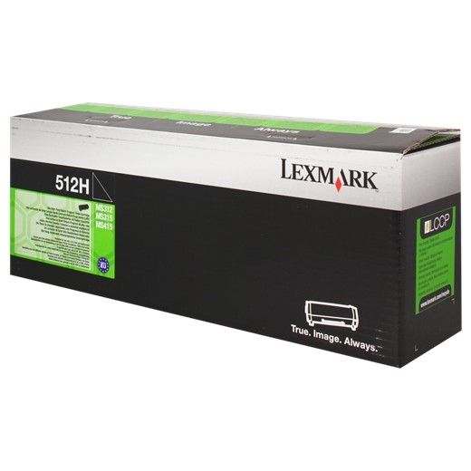 Lexmark MS312/MS415 Negro Cartucho de Toner Original - 51F2H00/512H