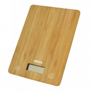 Jocca Bascula de Bambu - Pantalla LCD - Peso Max. 5kg