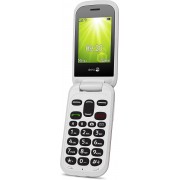 Doro 2404 Telefono Movil Senior 2.4 pulgadas - Camara 0.3Mpx - Base de Carga - Color Rojo/Blanco