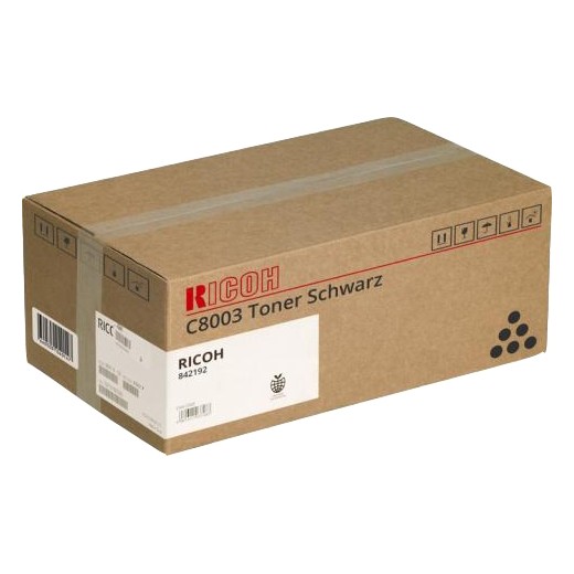 Ricoh Aficio MPC6503SP/MPC8003SP/IMC6500/IMC8000 Negro Cartucho de Toner Original - 842192/C8003BK