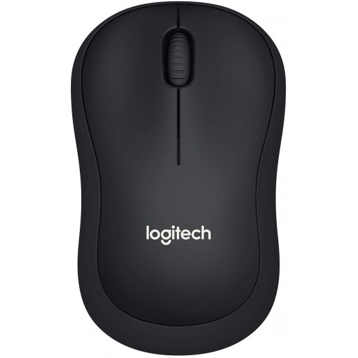 Logitech B220 Silent Raton Inalambrico USB 1000dpi - Silencioso - 3 Botones - Uso Ambidiestro - Color Negro