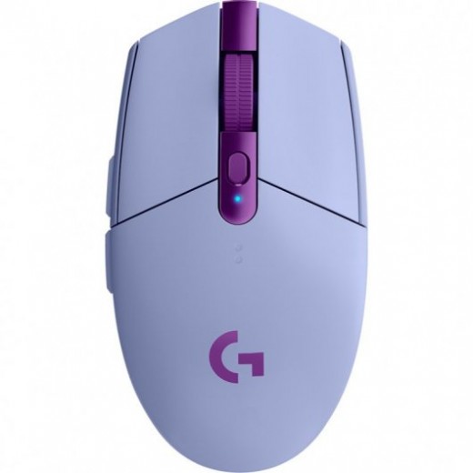 Logitech G305 Lightspeed Raton Inalambrico USB 12000dpi - 5 Botones Programables - Uso Diestro - Color Violeta