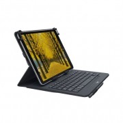 Logitech Universal Folio Funda con Teclado Inalambrico para Tablets de 9 pulgadas a 10 pulgadas - Bluetooth 3.0 - Color Negro
