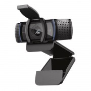 Logitech C920e Webcam Full HD 1080p USB 3.2 - Enfoque Automatico - Microfonos Integrados - Tapa de Obturador - Campo Visual de