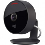 Logitech Circle View Camara de Videovigilancia WiFi FullHD 1080p - Angulo de Vision 180º - 2 Canales Audio - Microfono y Altav