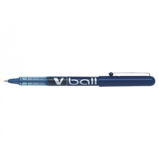 Pilot Boligrafo de tinta liquida V Ball 05 Rollerball - Punta de bola redonda 0.5mm - Trazo 0.3mm - Color Azul