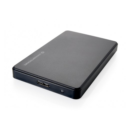 Conceptronic Caja Externa para Discos Duros Sata 2.5 pulgadas - Mini USB/USB 3.0 - 4.8Gps - Negro