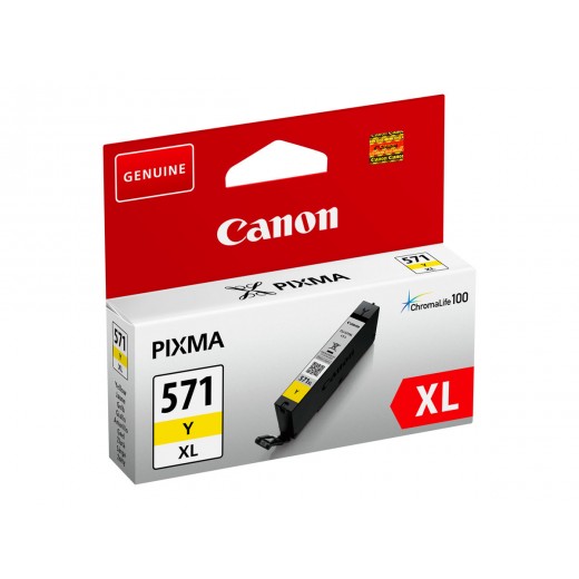 Canon CLI571XL Amarillo Cartucho de Tinta Original - 0334C001