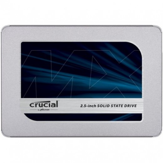 Crucial MX500 Disco Duro Solido SSD 500GB 2.5 pulgadas 3D NAND SATA
