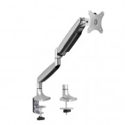 Tooq Soporte de Mesa con Brazo Articulado para Monitor de 13 pulgadas-32 pulgadas - Giratorio e Inclinable - Piston de Gas - Pe