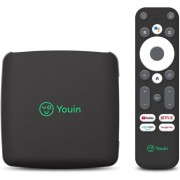 Engel Youin You-Box Receptor Android TV 2GB/8GB 4K WiFi - Bluetooth 4.2 - Asistente de Voz