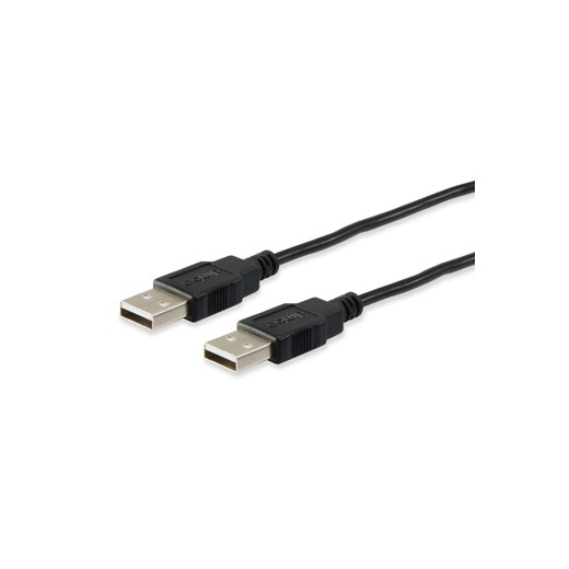 Equip USB-A Macho a USB-A Macho 2.0 Doble Blindado - 1.8m