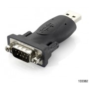 Equip Adaptador USB A 2.0 a Serie DB9 RS-232 - Compatible con WIN XP