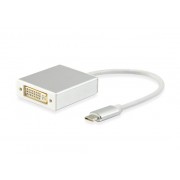 Equip Adaptador USB-C Macho a DVI-I Dual Link 24+5 Hembra