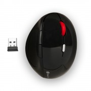 NGS EvoErgo Raton Ergonomico Inalambrico USB 2400dpi - 5 Botones - Uso Diestro - Color Negro