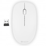 NGS Fog Raton Inalambrico USB 1000dpi - 3 Botones - Uso Ambidiestro - Color Blanco