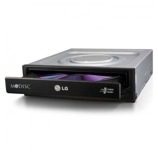LG GH24NSD1 Grabadora DVD 24x SATA 5.25 pulgadas Negra
