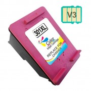 HP 301XL Color Cartucho de Tinta Generico - Muestra Nivel de Tinta - Reemplaza CH564EE/CH562EE