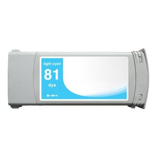 HP 81 Cyan Light Cartucho de Tinta Generico - Reemplaza C4934A