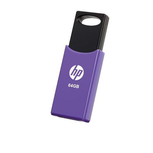 HP v212w Memoria USB 2.0 64GB - Color Violeta (Pendrive)