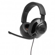 JBL Quantum 200 Auriculares Gaming con Microfono - Diadema Ajustable - Control en Auricular - Cable Trenzado de 1.20m - Color N