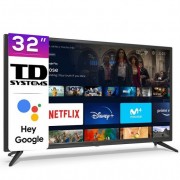 TD Systems Televisor Smart TV 32 pulgadas LED HD - WiFi
