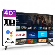 TD Systems Televisor Smart TV 40 pulgadas DLED FullHD 1080p - WiFi