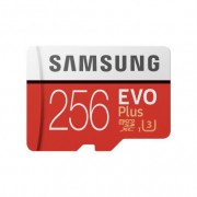 Samsung Evo Plus Tarjeta Micro SDXC 256GB UHS-I U3 Clase 10 con Adaptador