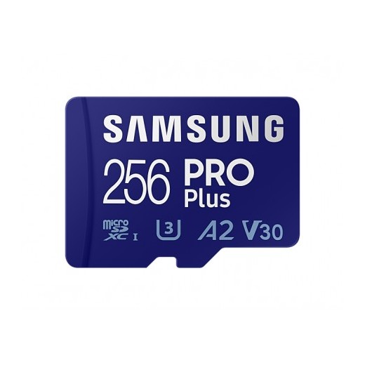 Samsung PRO Plus Tarjeta Micro SDXC 256GB UHS-I U3 Clase 10 con Adaptador