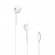 Apple EarPods Auriculares Binaurales Lightning - Microfono Integrado - Control de Volumen - Color Blanco