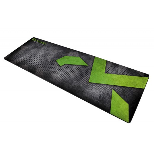 3GO MPG01 Alfombrilla Gaming para Raton - Medidas 90x30 cm - Color Negro/Verde