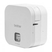 Brother PT-P300BT Cube Rotuladora Electronica Portatil Bluetooth - Resolucion 180ppp - Velocidad 20mms - Color Blanco