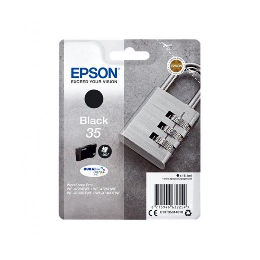 Epson T3581 (35) Negro Cartucho de Tinta Original - C13T35814010