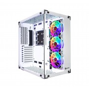 Talius Cronos Frost Caja ATX Gaming - Cristal Templado - 3x Ventiladores Iris Spectrum 120Mm - 2x SSD - 2x HDD - 2x USB 3.0 - 2