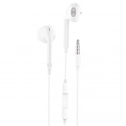 TechOneTech Ear Tech Auriculares Intraurales - Microfono Integrado - Mini Jack 3.5mm - Asistente Voz - Cable de 1.20m